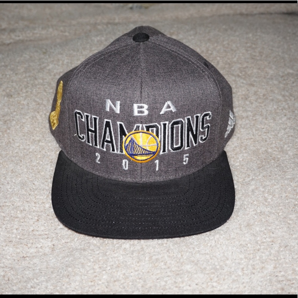 Adidas Golden State Warriors 2015 Championship SnapBack Hat